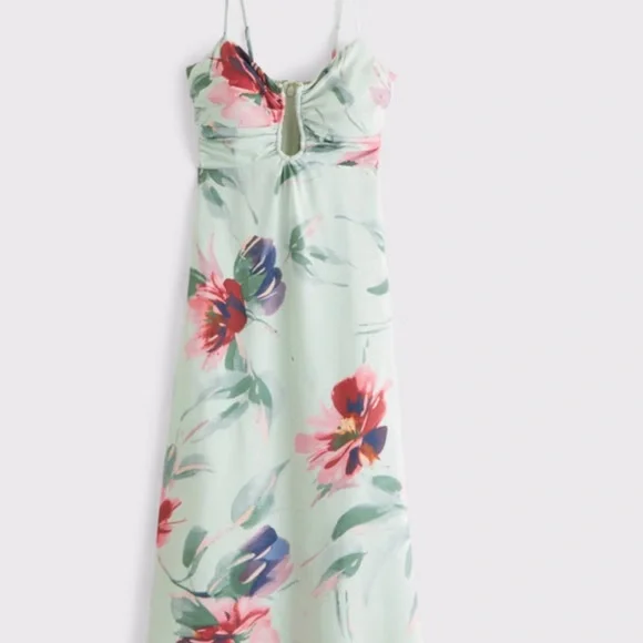 Abercrombie and Fitch Bra-Free Hardware Maxi Dress - Picture 4 of 5